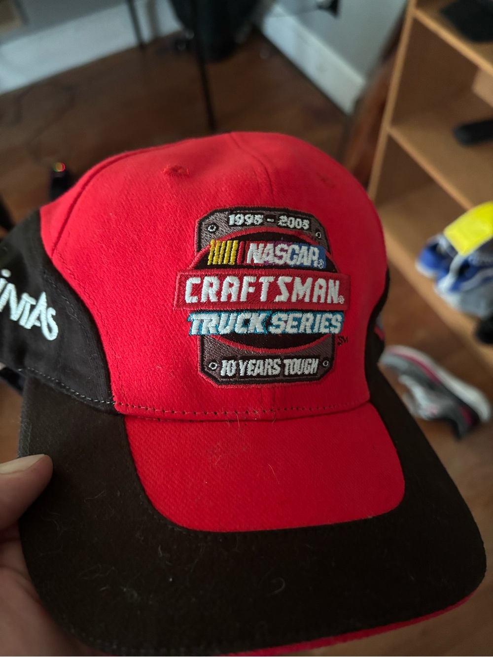 Vintage NASCAR Craftsman Truck Series Red & Black Hat